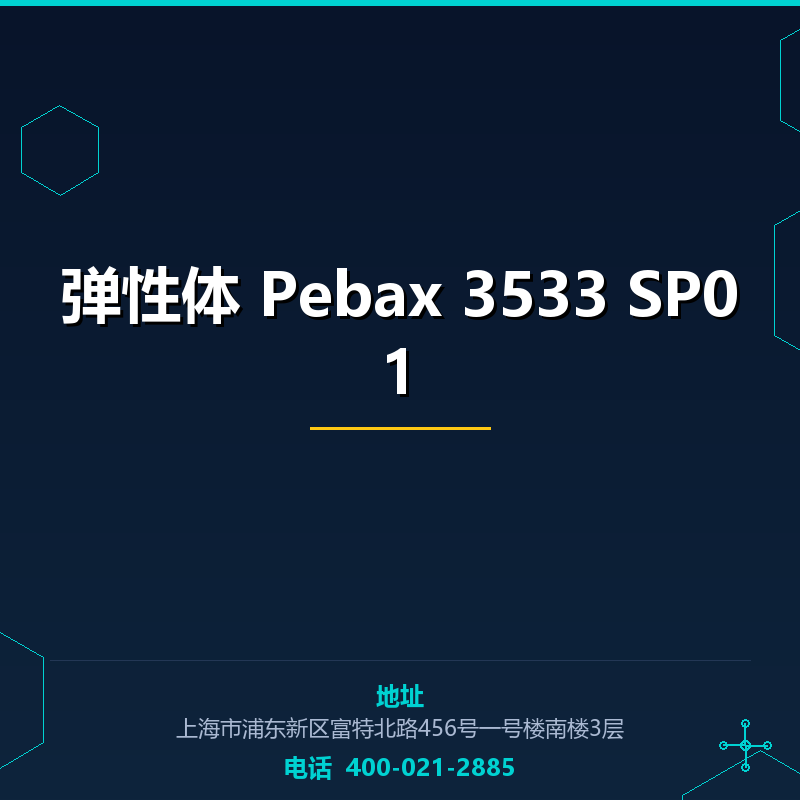 弹性体 Pebax 3533 SP01 None