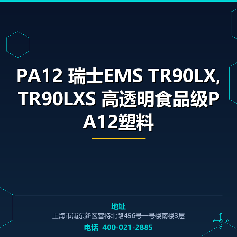 PA12 瑞士EMS TR90LX,TR90LXS 高透明食品级PA12塑料 None