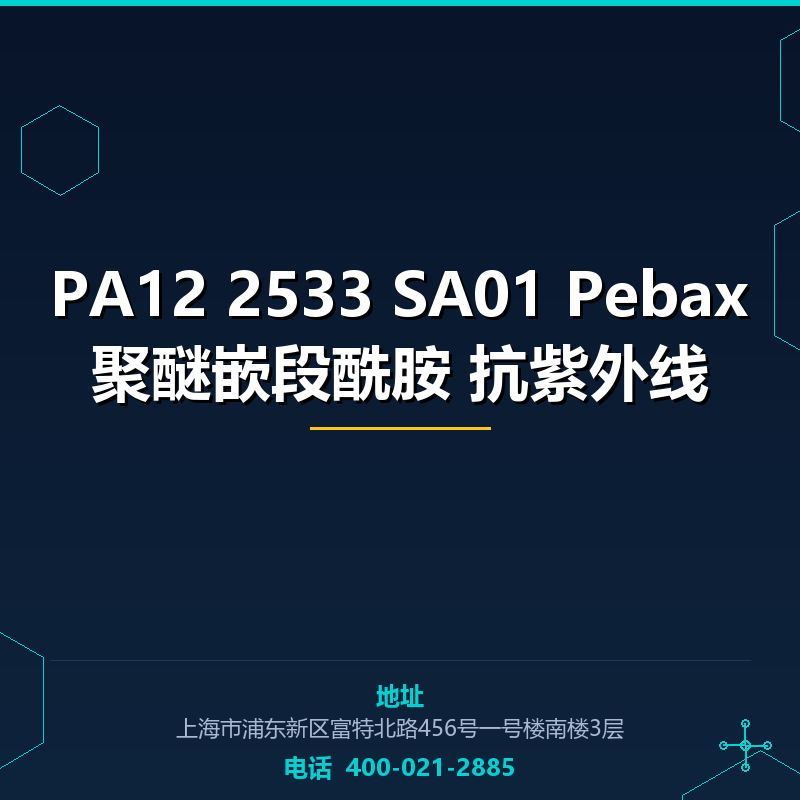 PA12 2533 SA01 Pebax聚醚嵌段酰胺 抗紫外线 None