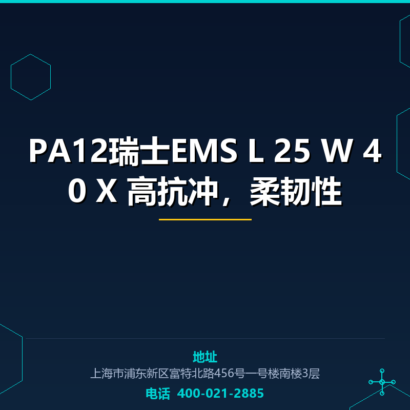 PA12瑞士EMS L 25 W 40 X 高抗冲，柔韧性 None