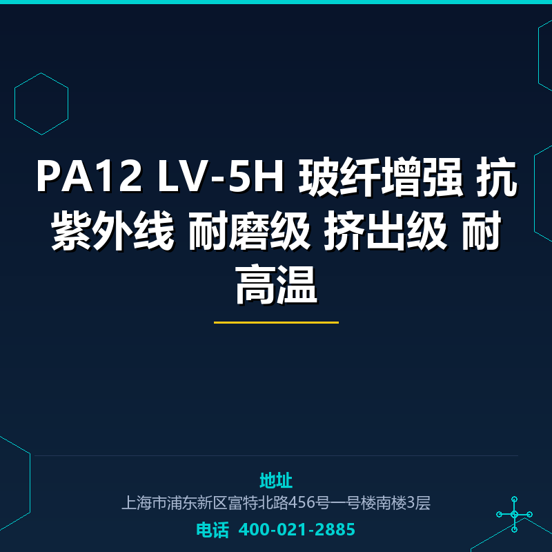 PA12 LV-5H 玻纤增强50% 抗紫外线 耐磨级 挤出级 耐高温 None