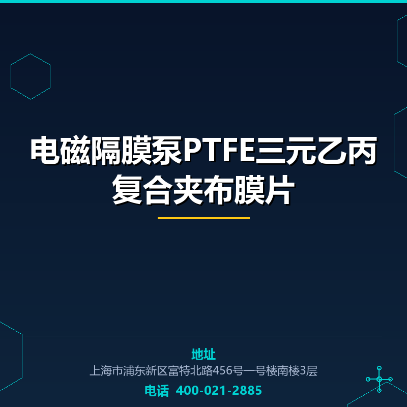 电磁隔膜泵PTFE三元乙丙复合夹布膜片 None
