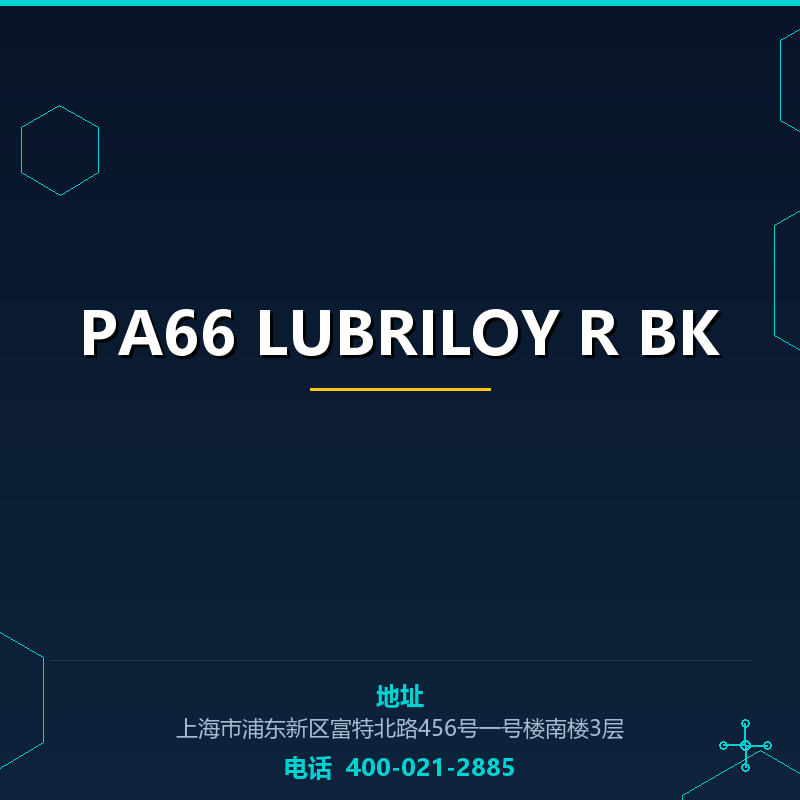 PA66 LUBRILOY R BK None