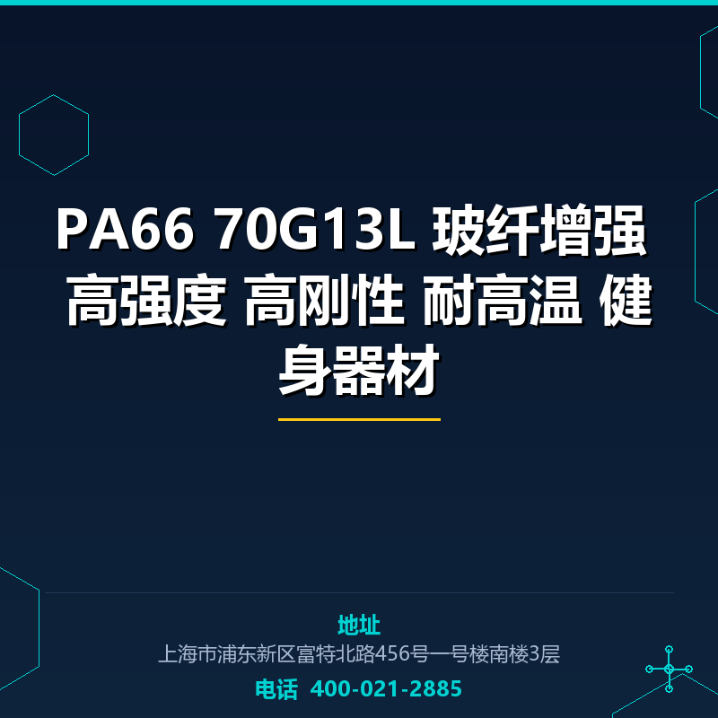 PA66 70G13L 玻纤增强 高强度 高刚性 耐高温 健身器材 None