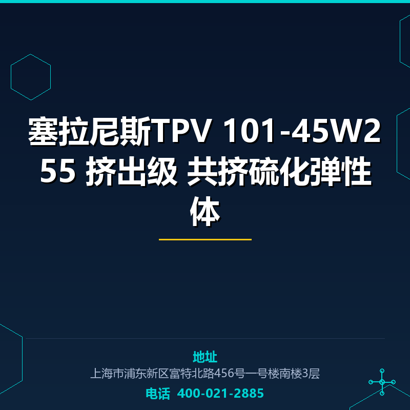 塞拉尼斯TPV 101-45W255 挤出级 共挤硫化弹性体 None