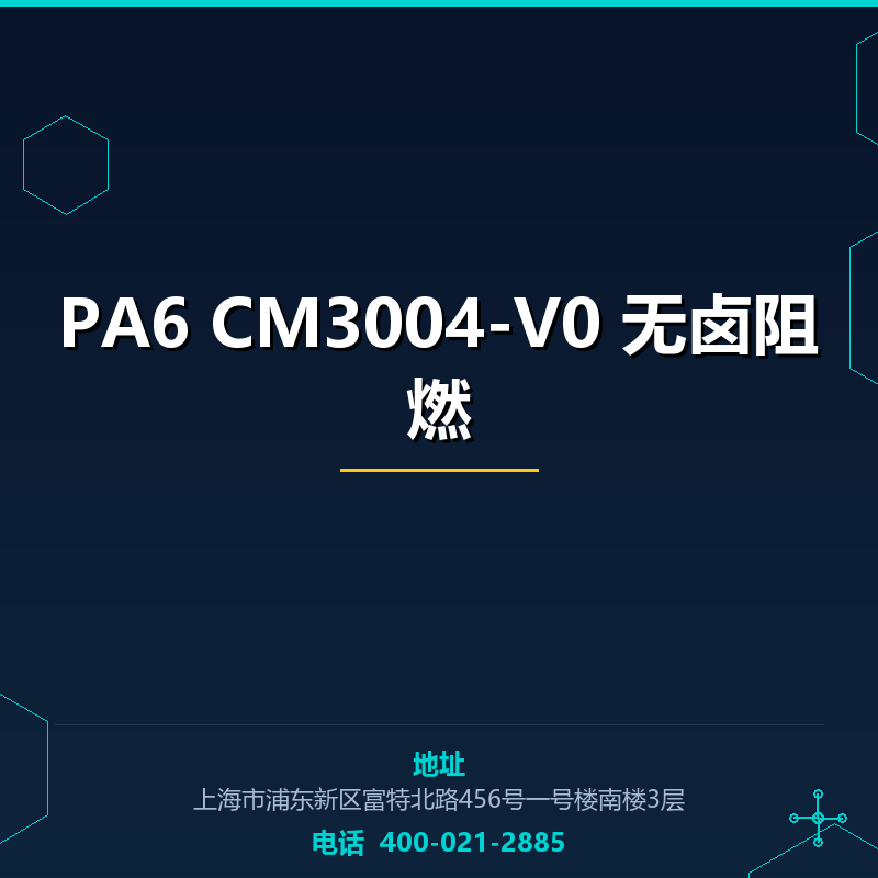 PA6 CM3004-V0 无卤阻燃 None