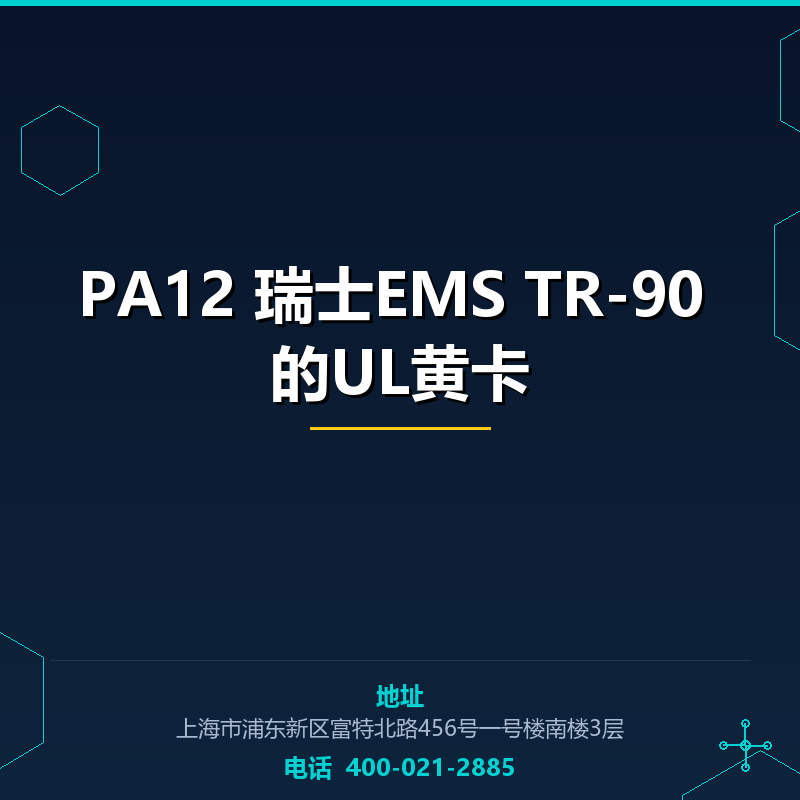 PA12 瑞士EMS TR-90 的UL黄卡 None